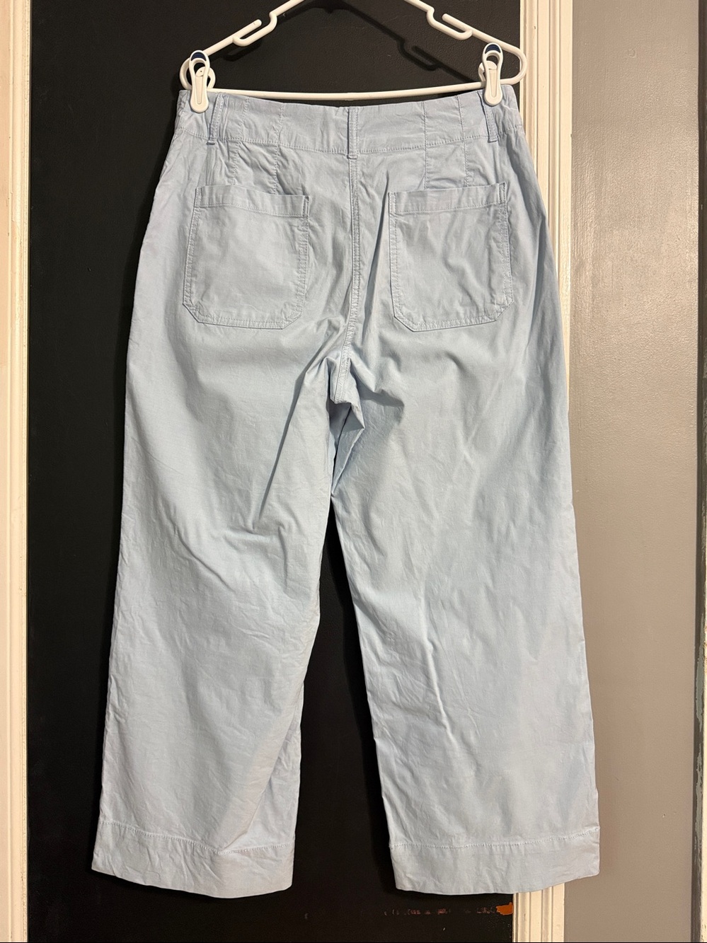 Nicole Miller Patch Pocket Stretch Cropped Pants Size: 8 - Picture 2 of 7